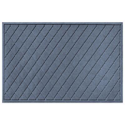 Weather Guard™ Argyle 30-Inch x 45-Inch Door Mat in Blue Stone