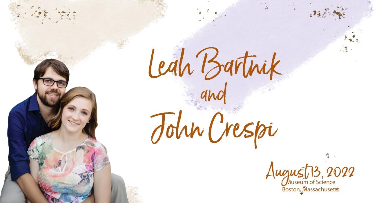 The Wedding Website of Leah Bartnik and John Crespi