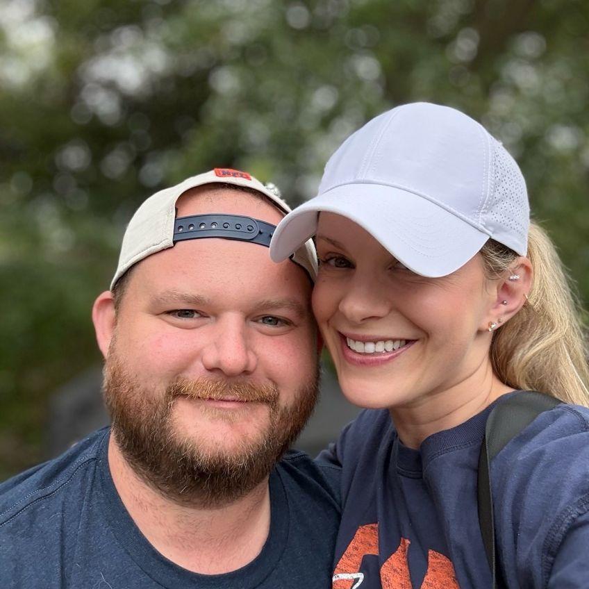 Just two big kids in love with one another (& the Bears)