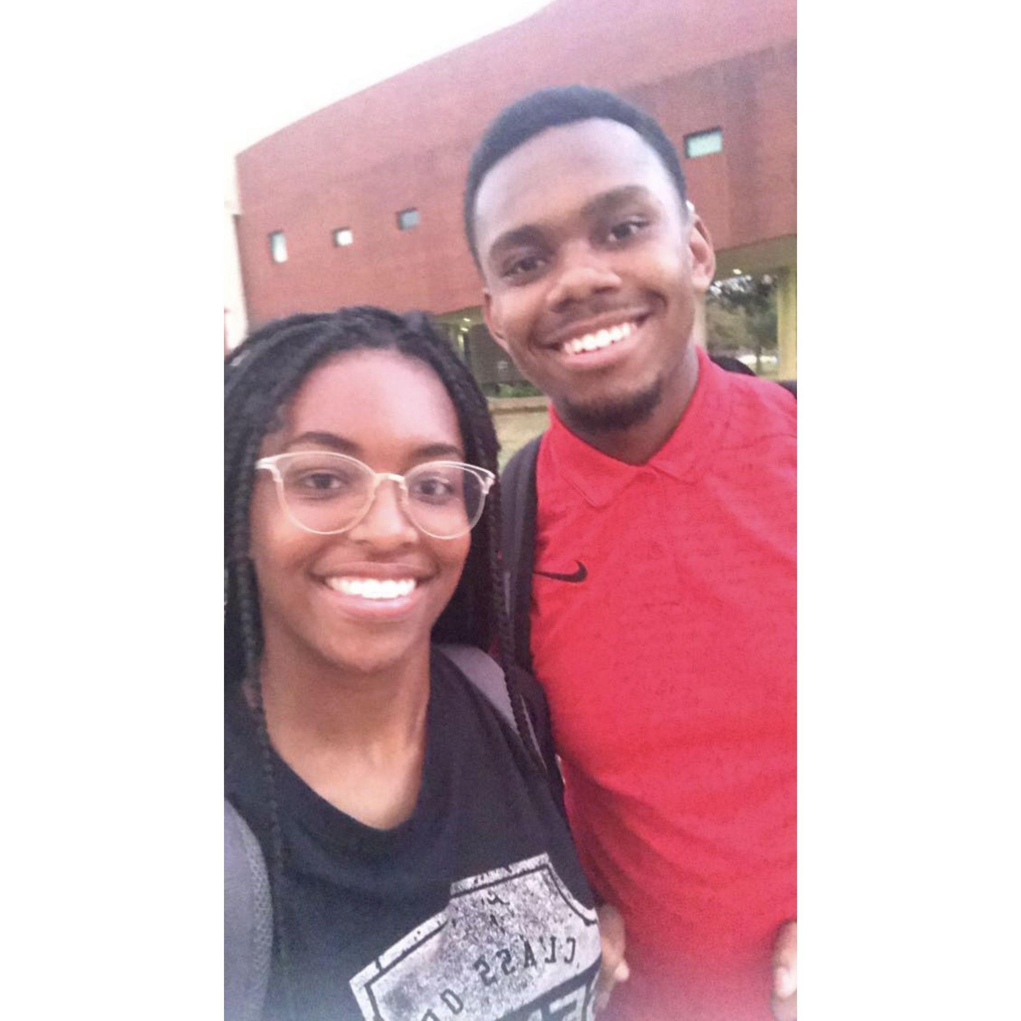 Our last picture together before Kyra goes off to nursing school.