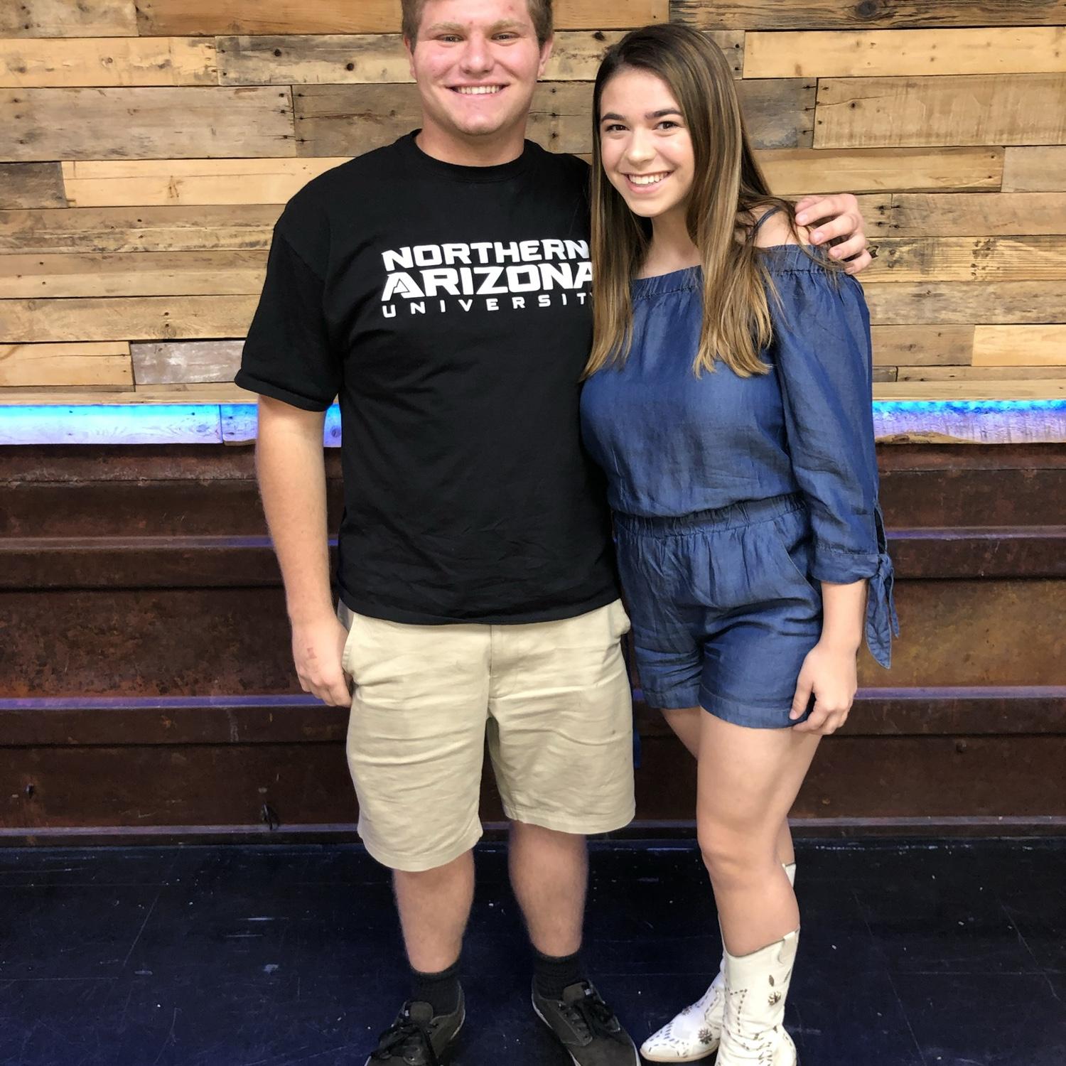 First date! Line dancing at Scootin’ Boots and In ‘n Out with friends. July, 2019.