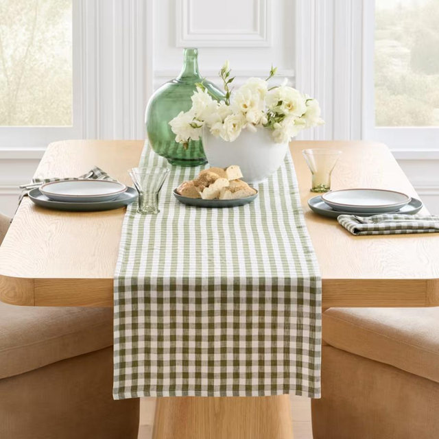 European Linen Table Runner
