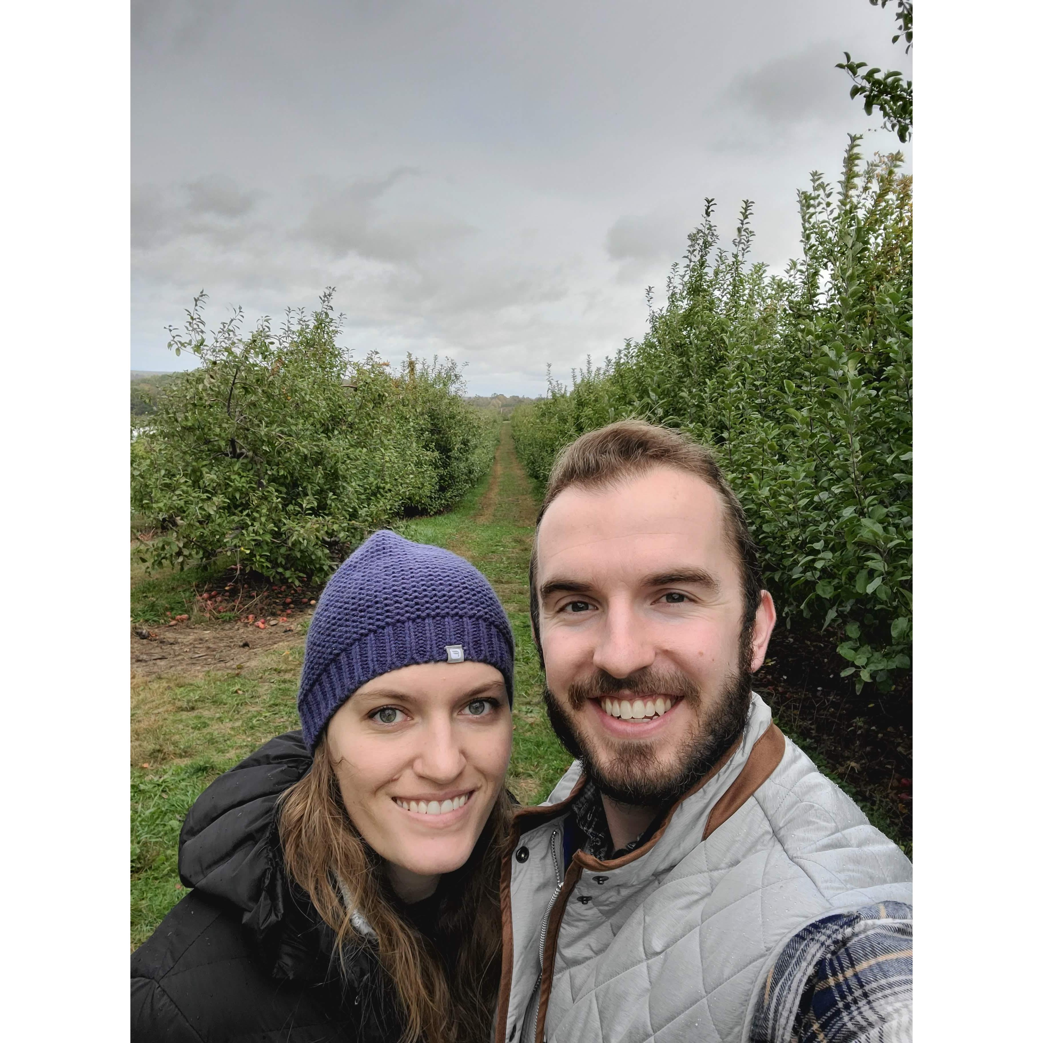 That time we went apple picking