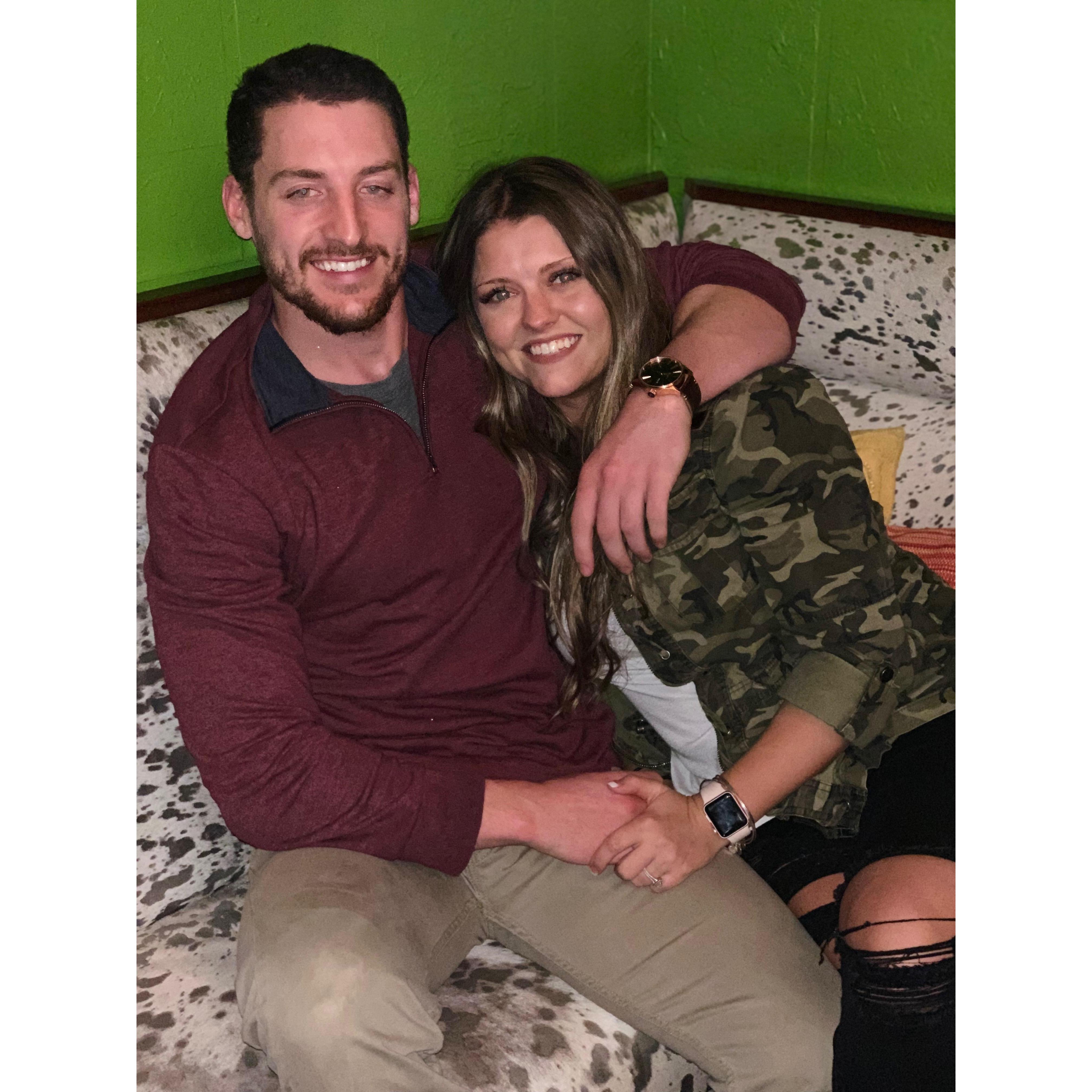 After eating at hot taco....if you know us, you know we LOVE mexican food!!