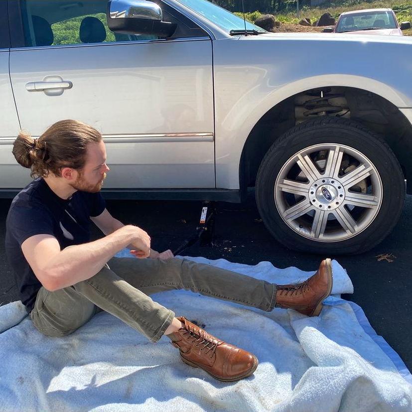 October 13th 2024: Will teaches Madeline how to change a tire