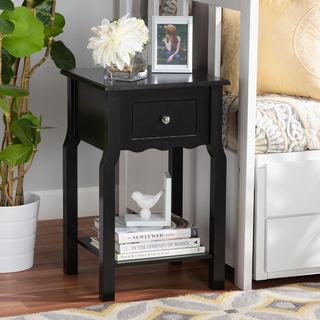 Hailey Classic 1-Drawer Nightstand