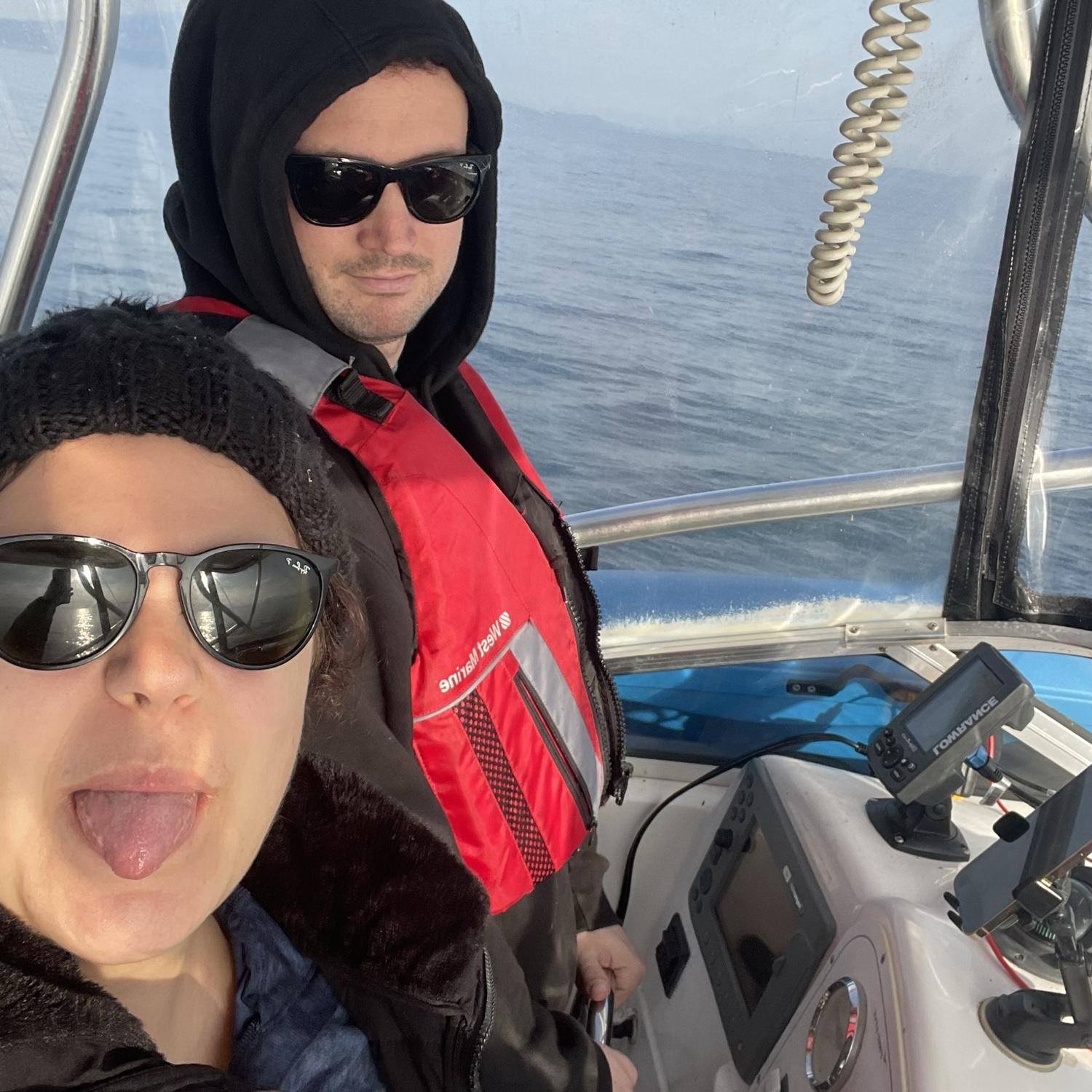 Boating from Lopez to Victoria. Our preferred route of transport that takes 45-60 minutes instead of 6-10 hours depending on the ferry schedules.