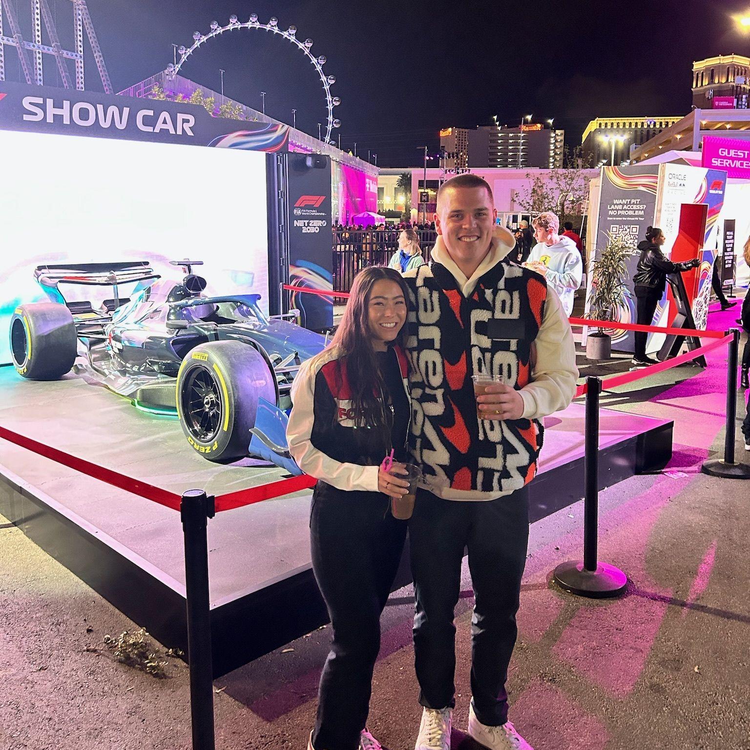 F1 pre-party at the Sphere!