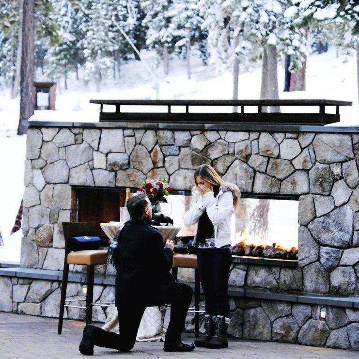 The proposal in Lake Tahoe! 
November 2016