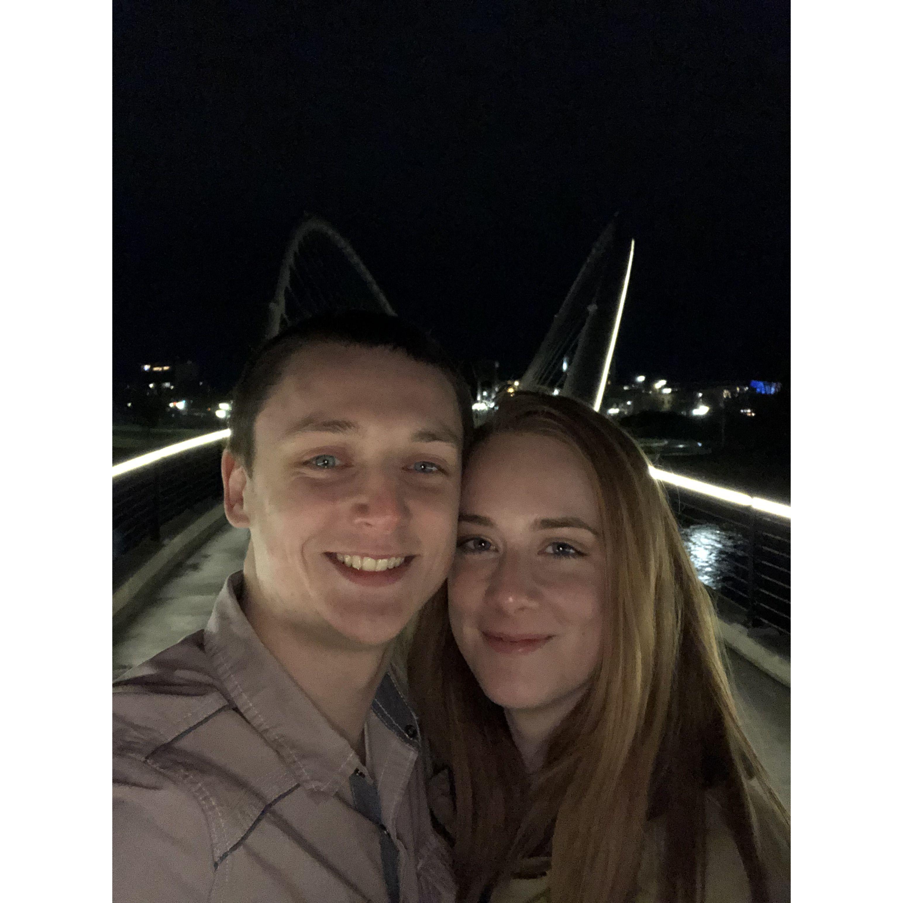 Our first Valentine's Day together. Feb. 2019