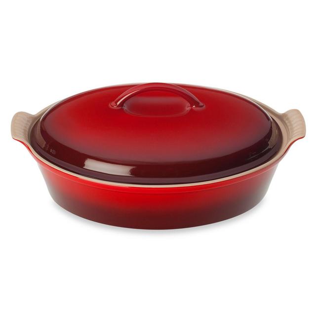 Le Creuset® 4-Quart Oval Covered Casserole in Cerise