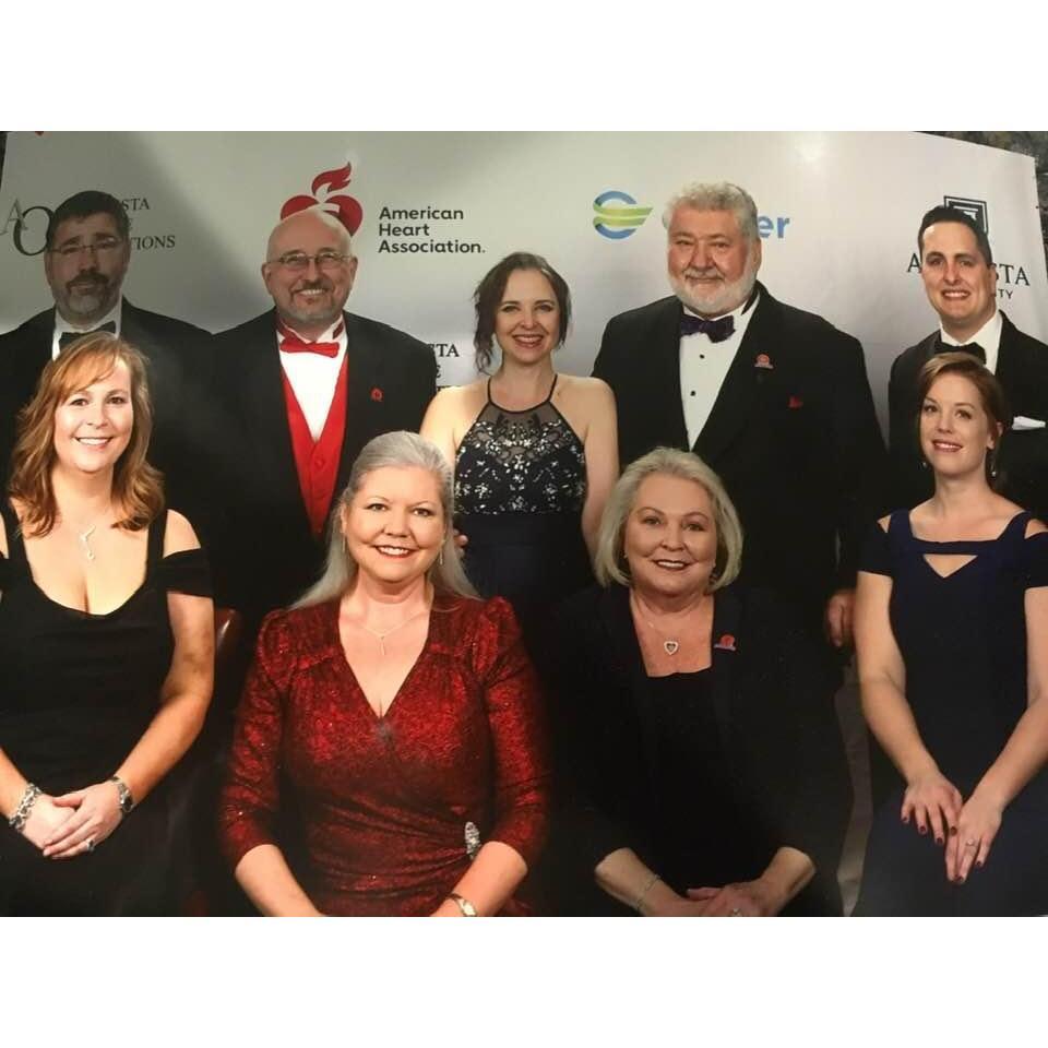The Herberts at The Heart Ball 2019.
(L to R) Bryan & Jennifer Herbert, Israel & Tiffany Bryson, Carla, Mark & Joann Herbert, Corben West & Burney Herbert