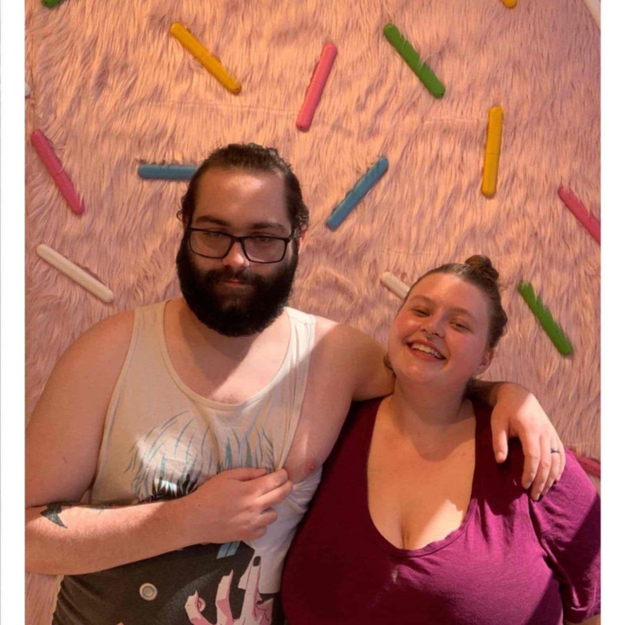 Seattle date day, Jenni had no idea he posed like this until he pointed it out the next day.