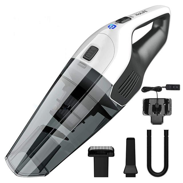 HoLife Handheld Vacuum Cordless, Lightweight Hand Vacuum Portable Car Vacuum Cleaner Hand Vac, Rechargeable 2200mAh Lithium Battery with Quick Charge