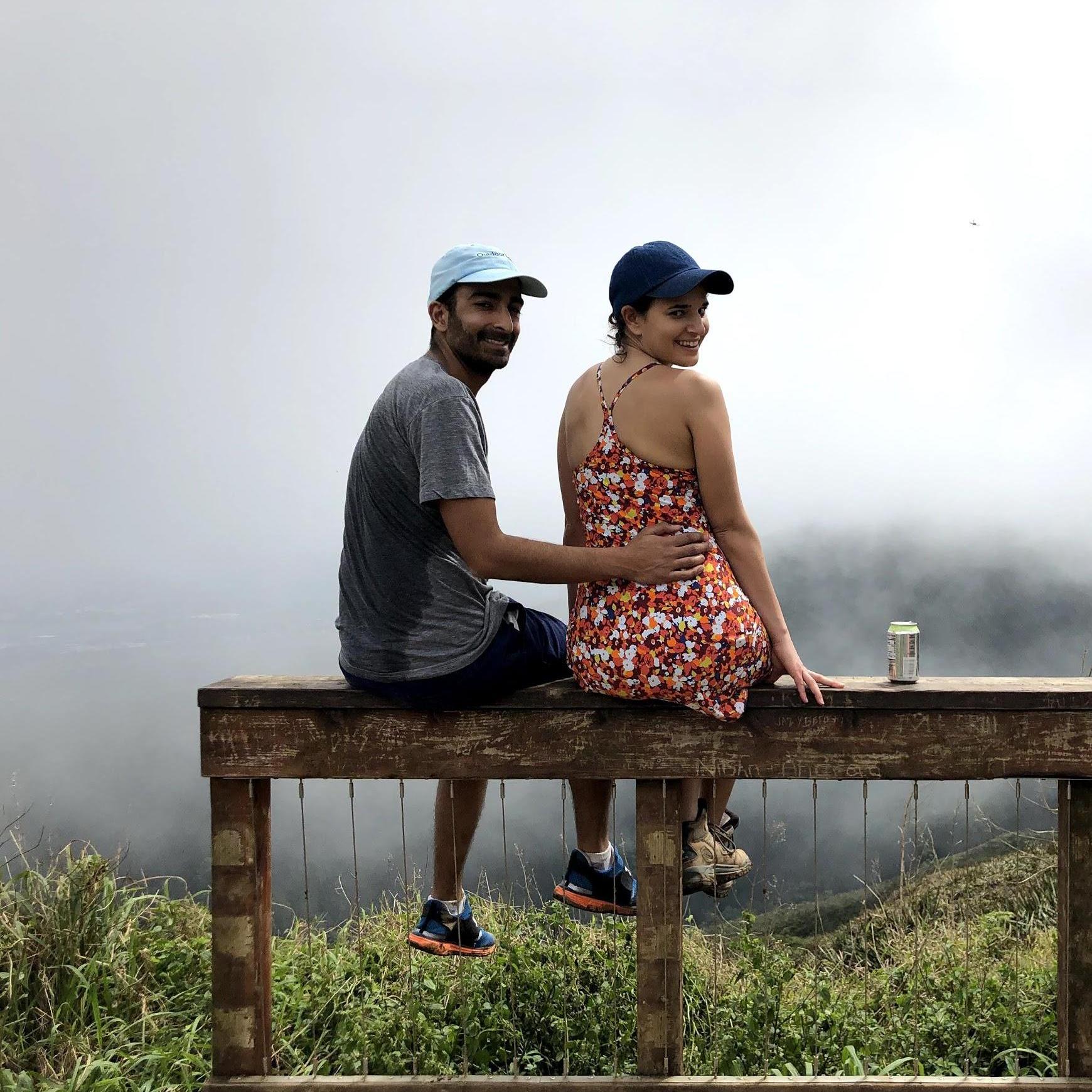 We got engaged right after this pic
