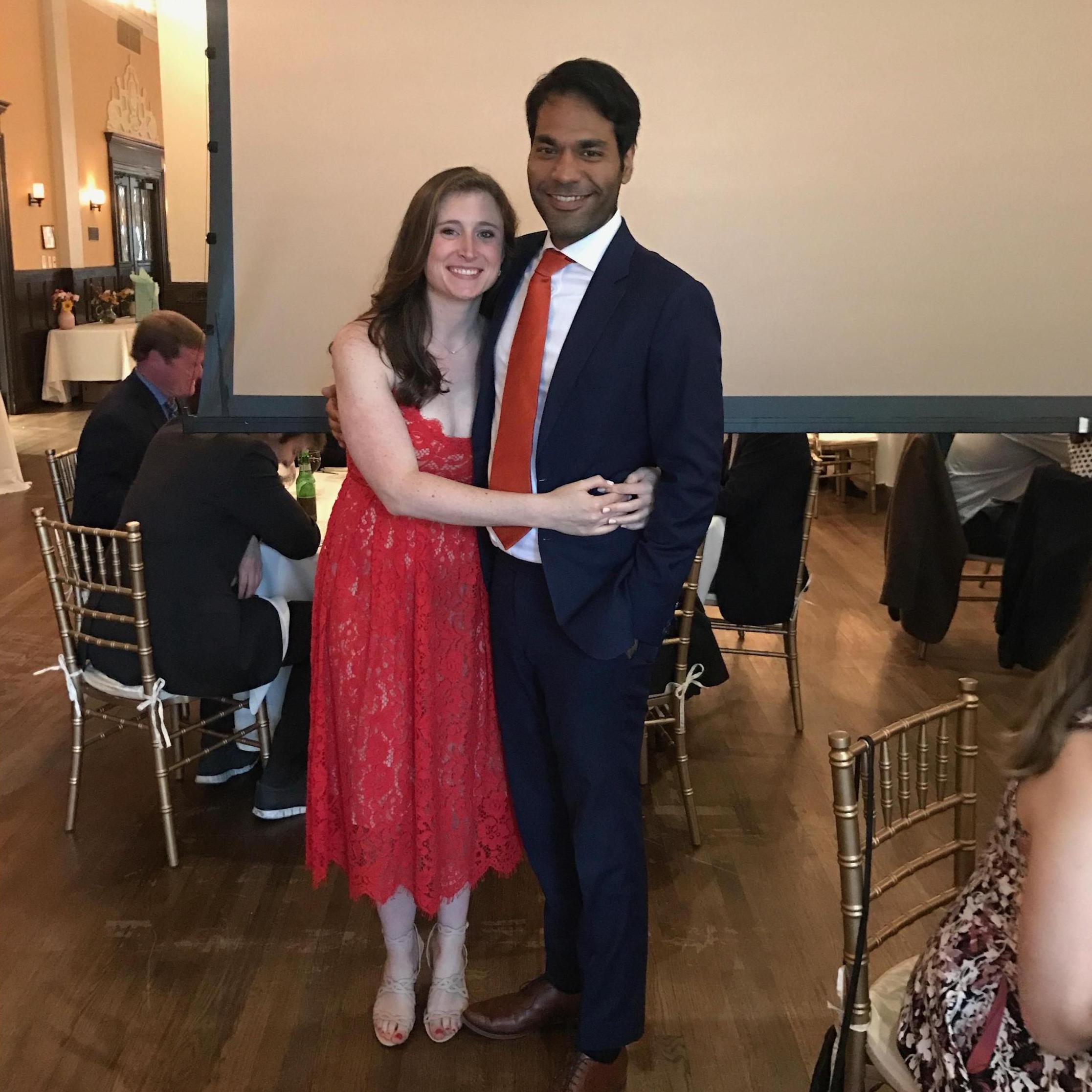 Back on Penn's campus for a friend's wedding