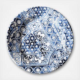 Cote D'Azur Batik Dinner Plate