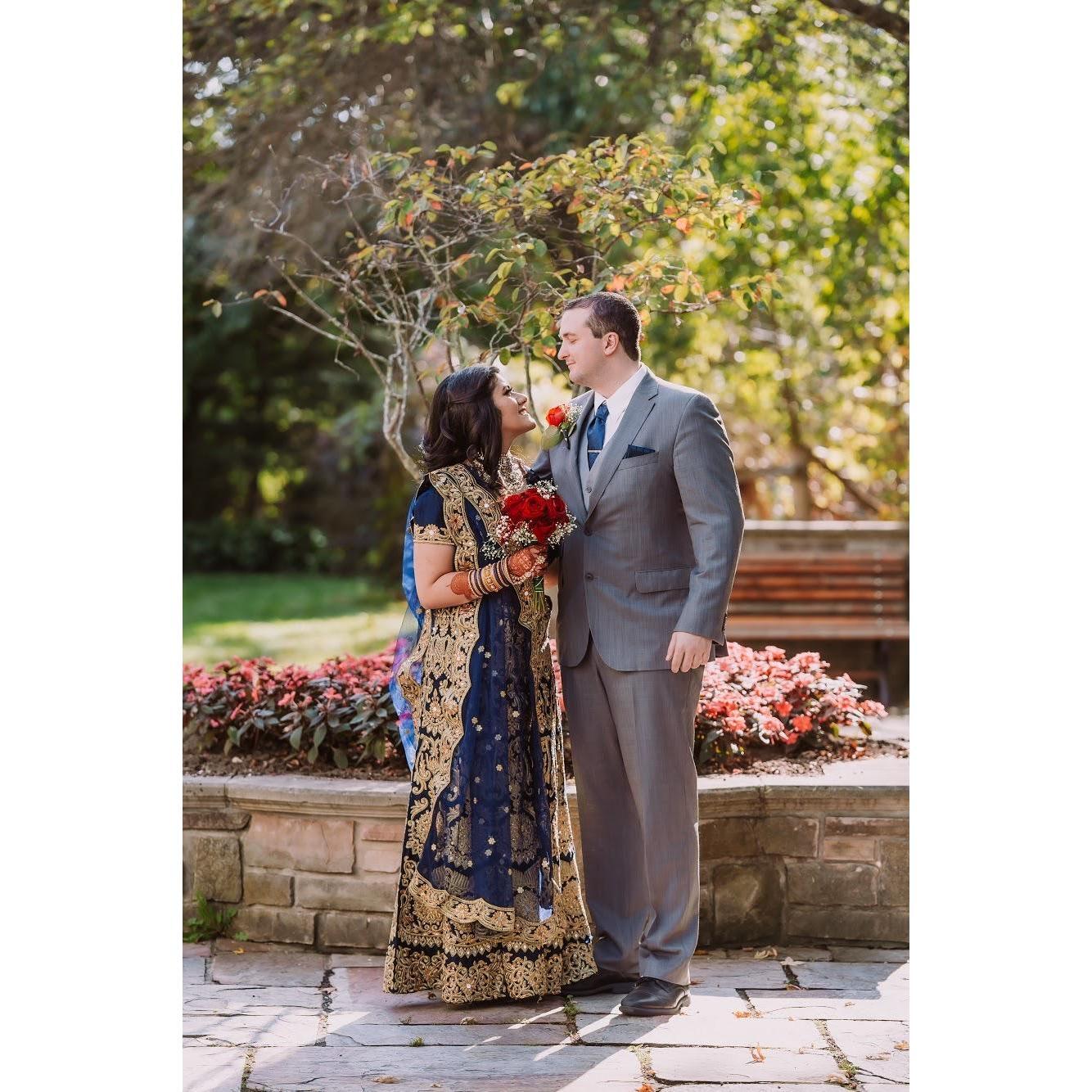 The beautiful ceremony picture from Oct 12, 2019.