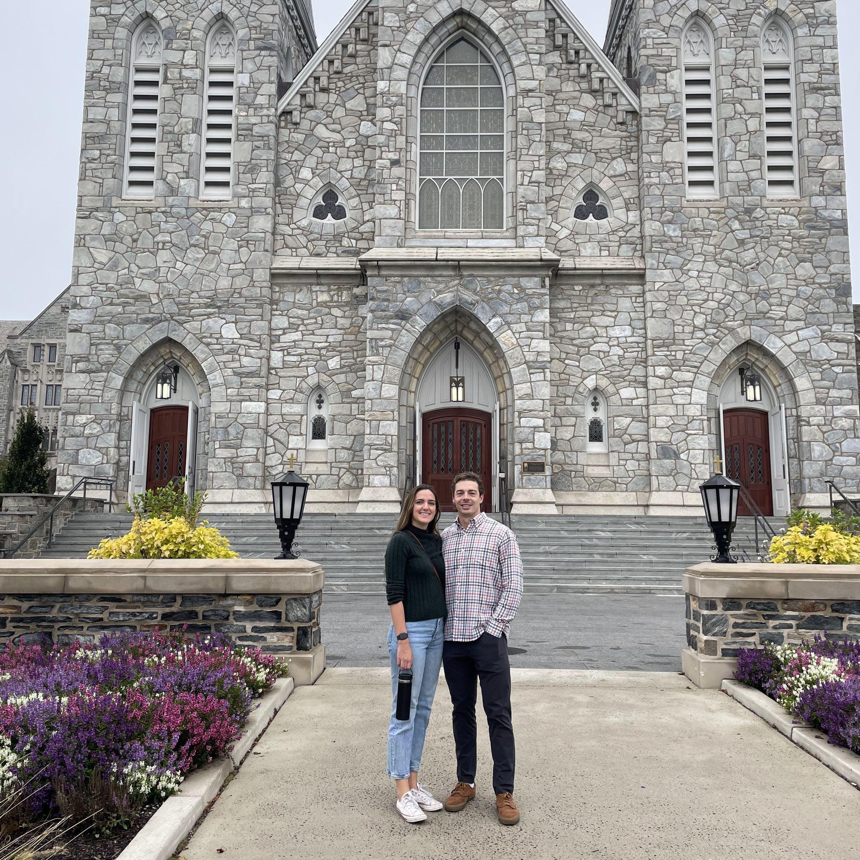 October 10th, 2021: Maddy takes a hungover, post-wedding Erich on a Villanova campus tour.