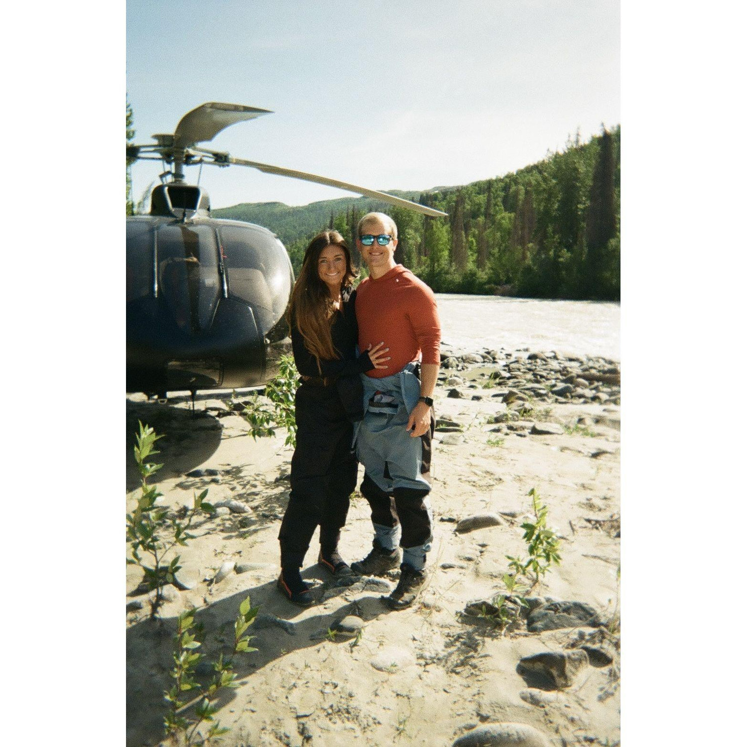 Rafting in Alaska.