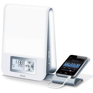 Wake-up light alarm clock