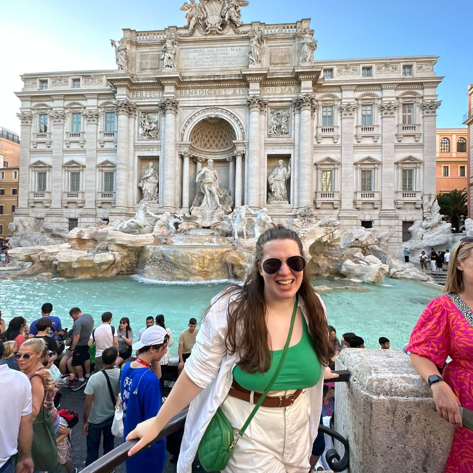 After Nice, I'm going to be showing Rob around Italy starting in Rome then Florence finishing off in Milan!