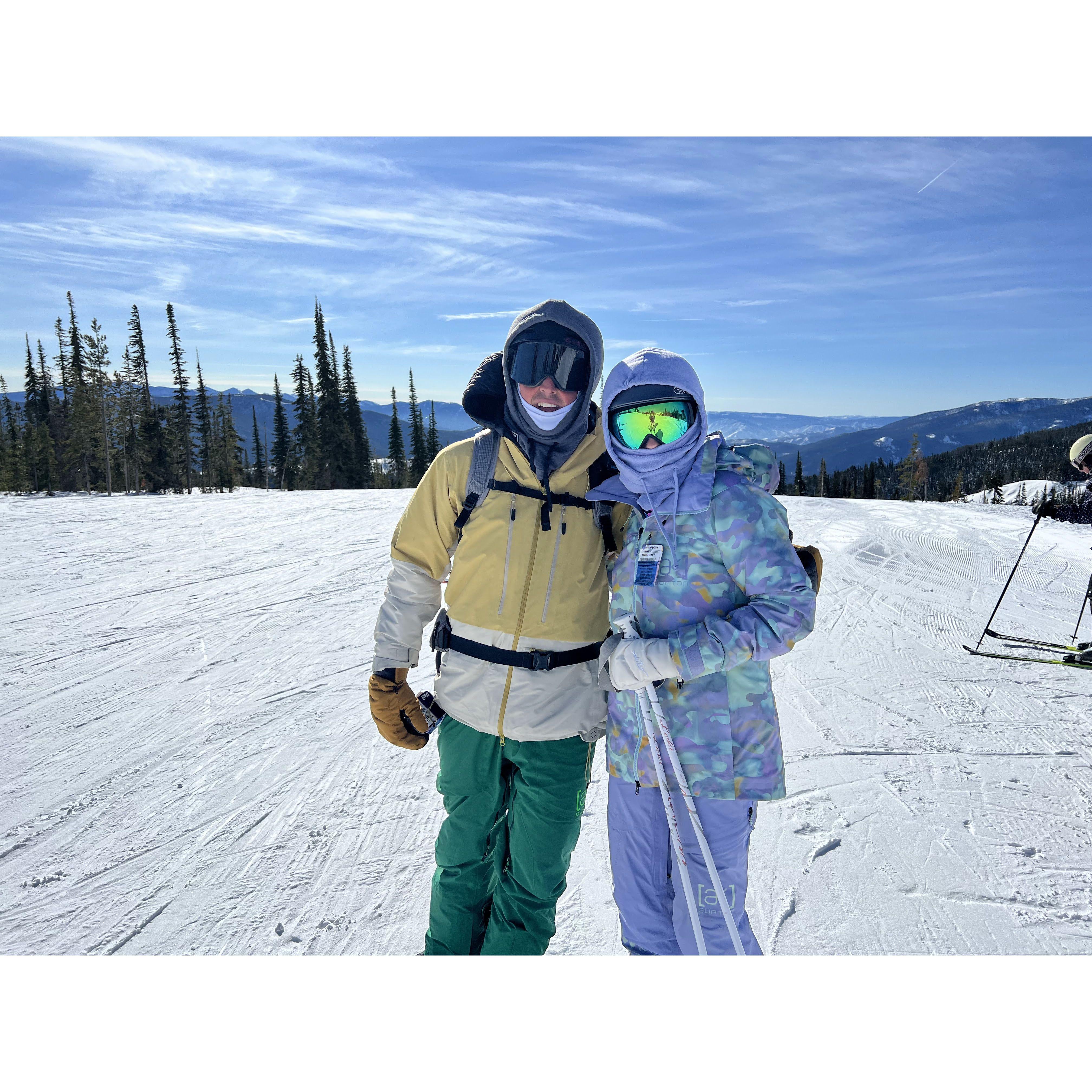 Skiing in Montana at Lost Trail