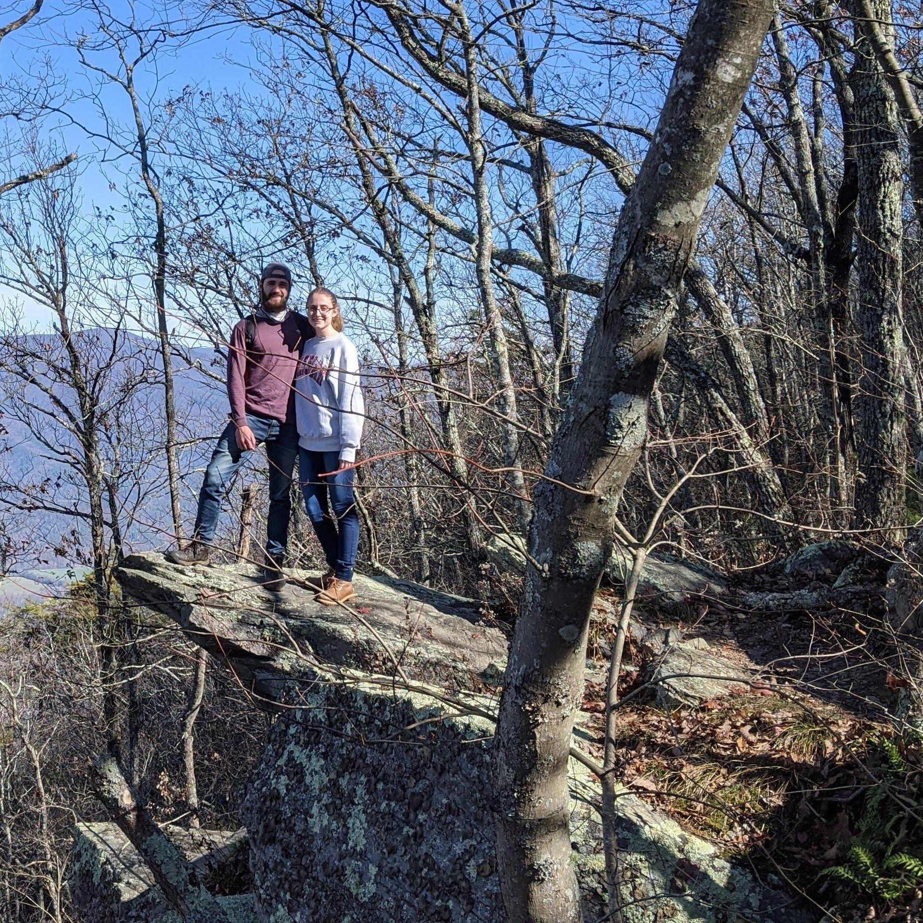 One of our first dates as an official couple.