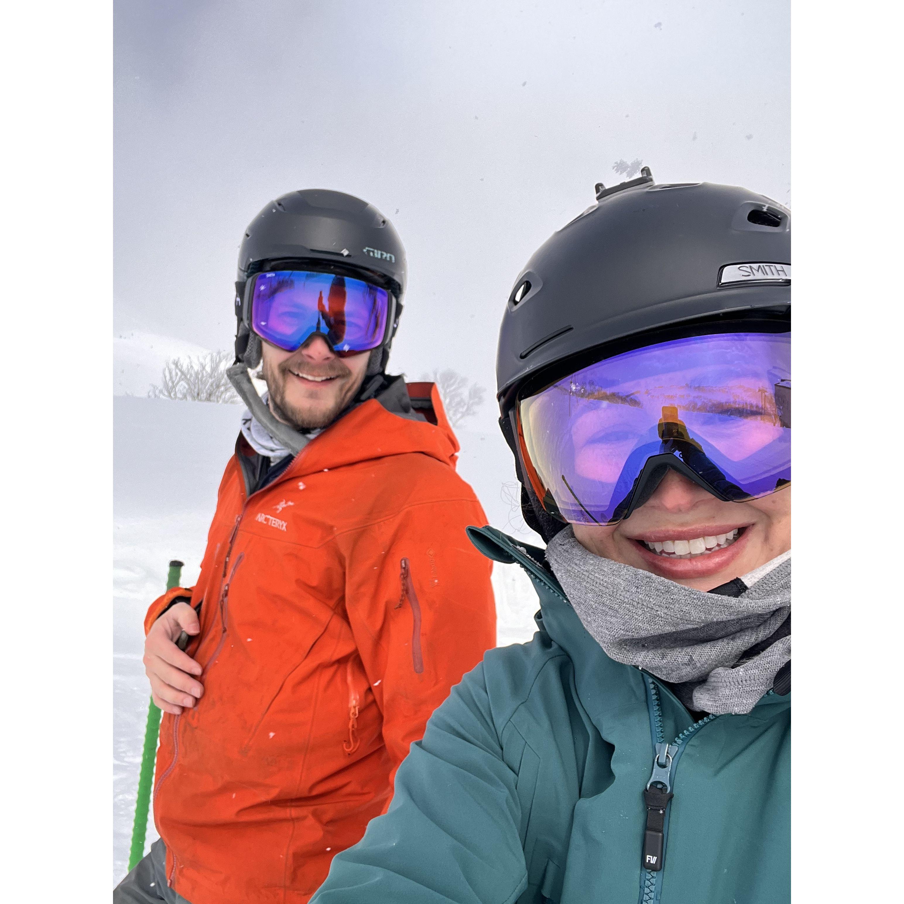 Where we fell in love... the slopes!