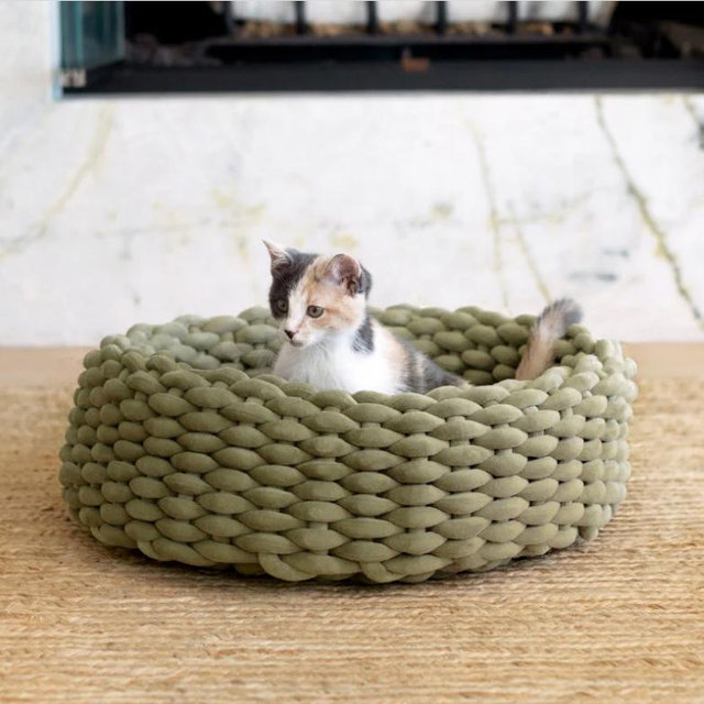 Vevo cat bed - olive green
