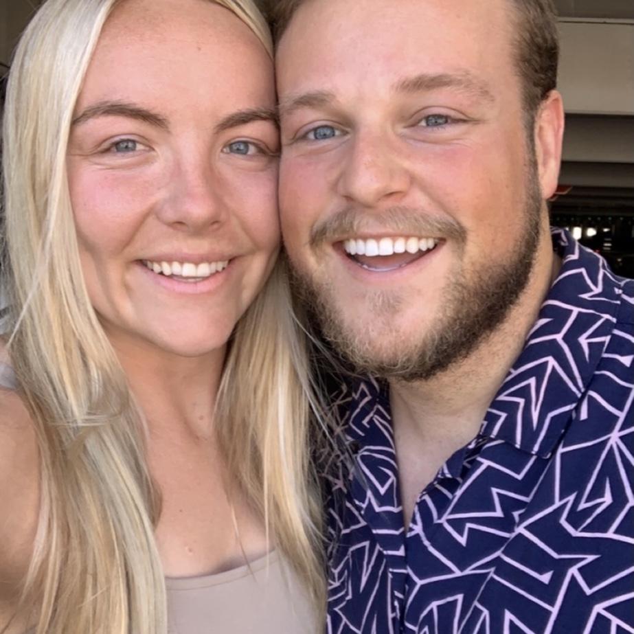 Vegas trip when we first started dating