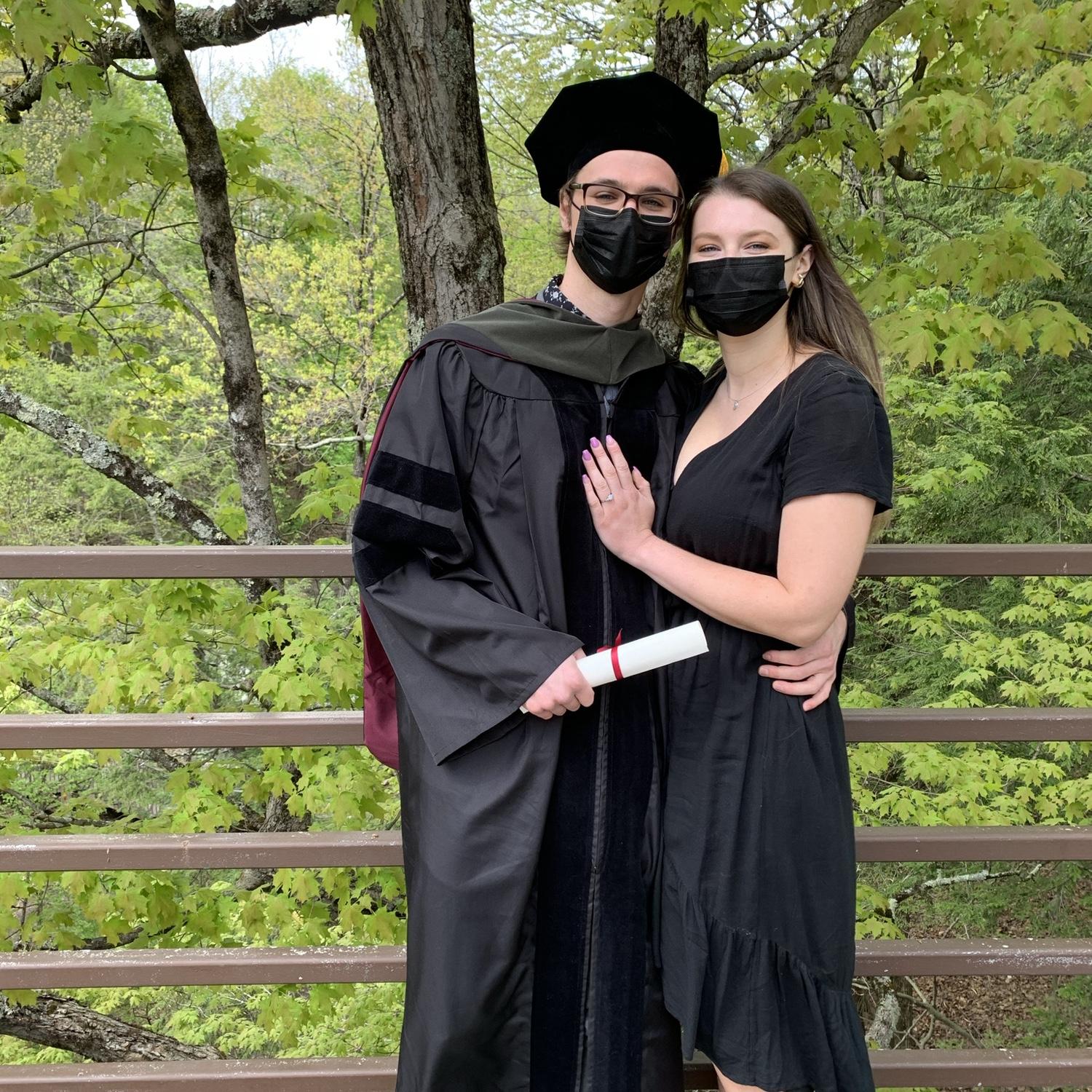 Gene's ACPHS graduation, May 2021