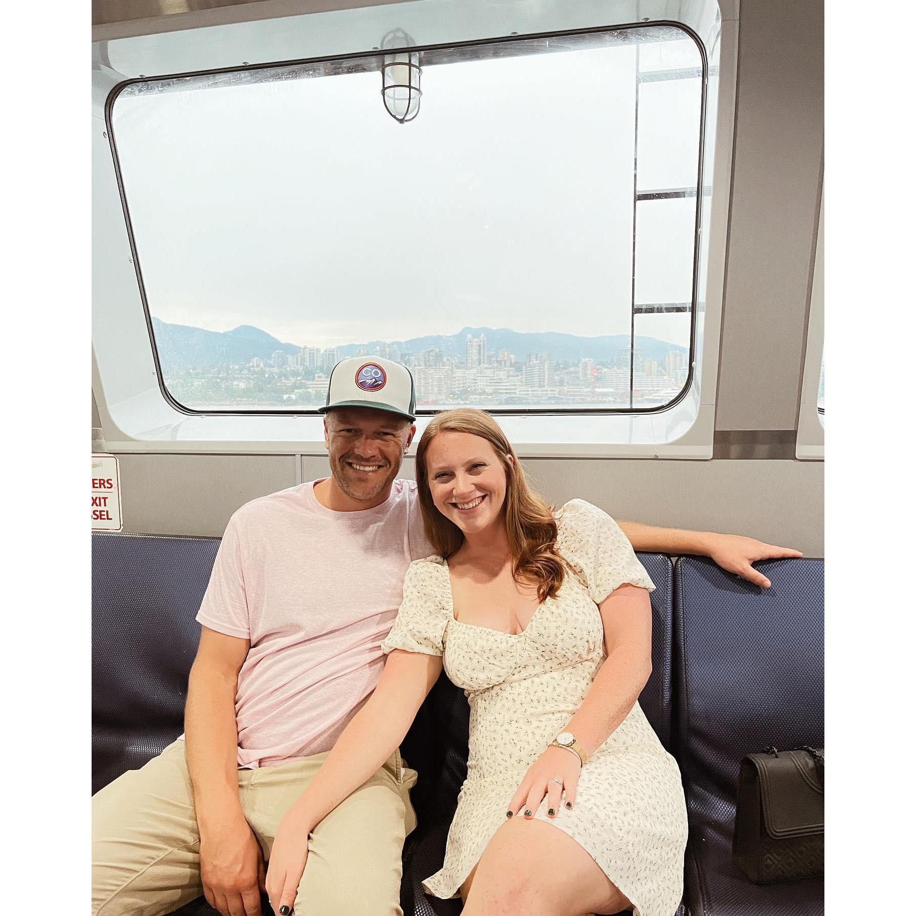 Ferry ride in Vancouver