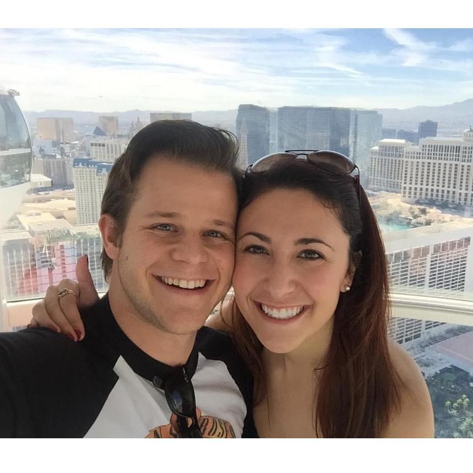 Just hanging out above one of our favorite cities.