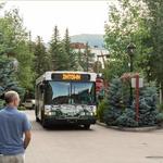 Ride through the town of Vail