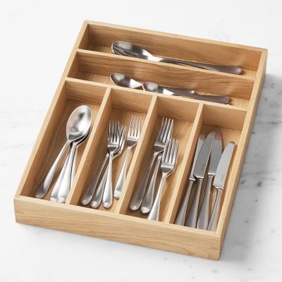 Hold Everything In-Drawer Flatware Organizer, Large