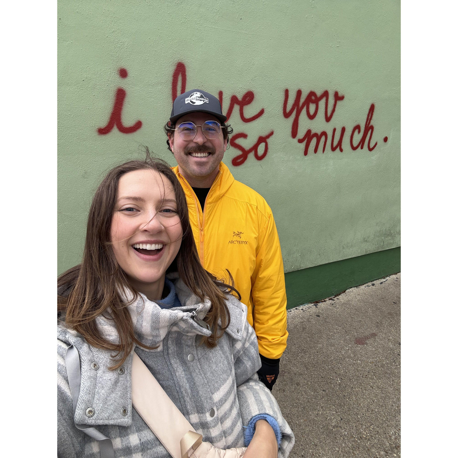 Austin, TX - January 2025 (please note the yellow jacket that Josh proposed in)