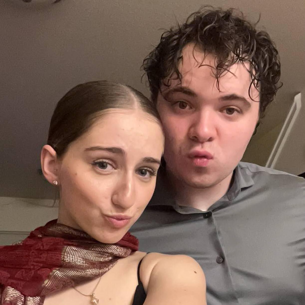 Duck face!