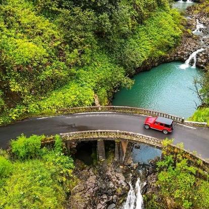 Rental car for The Road to Hana