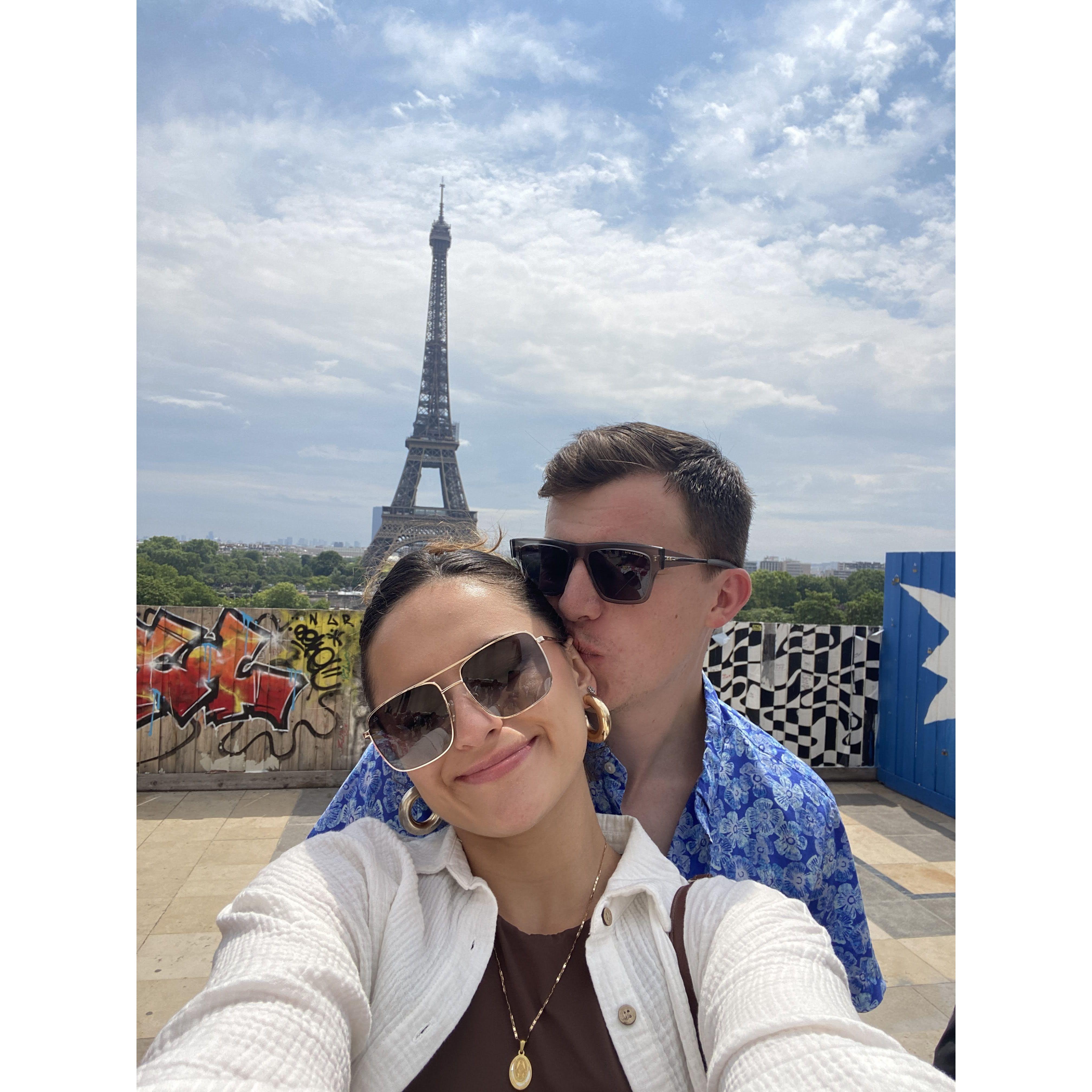 James and Juliana took on Paris in 2022! (Thank God for Juliana's valiant efforts at speaking broken French)