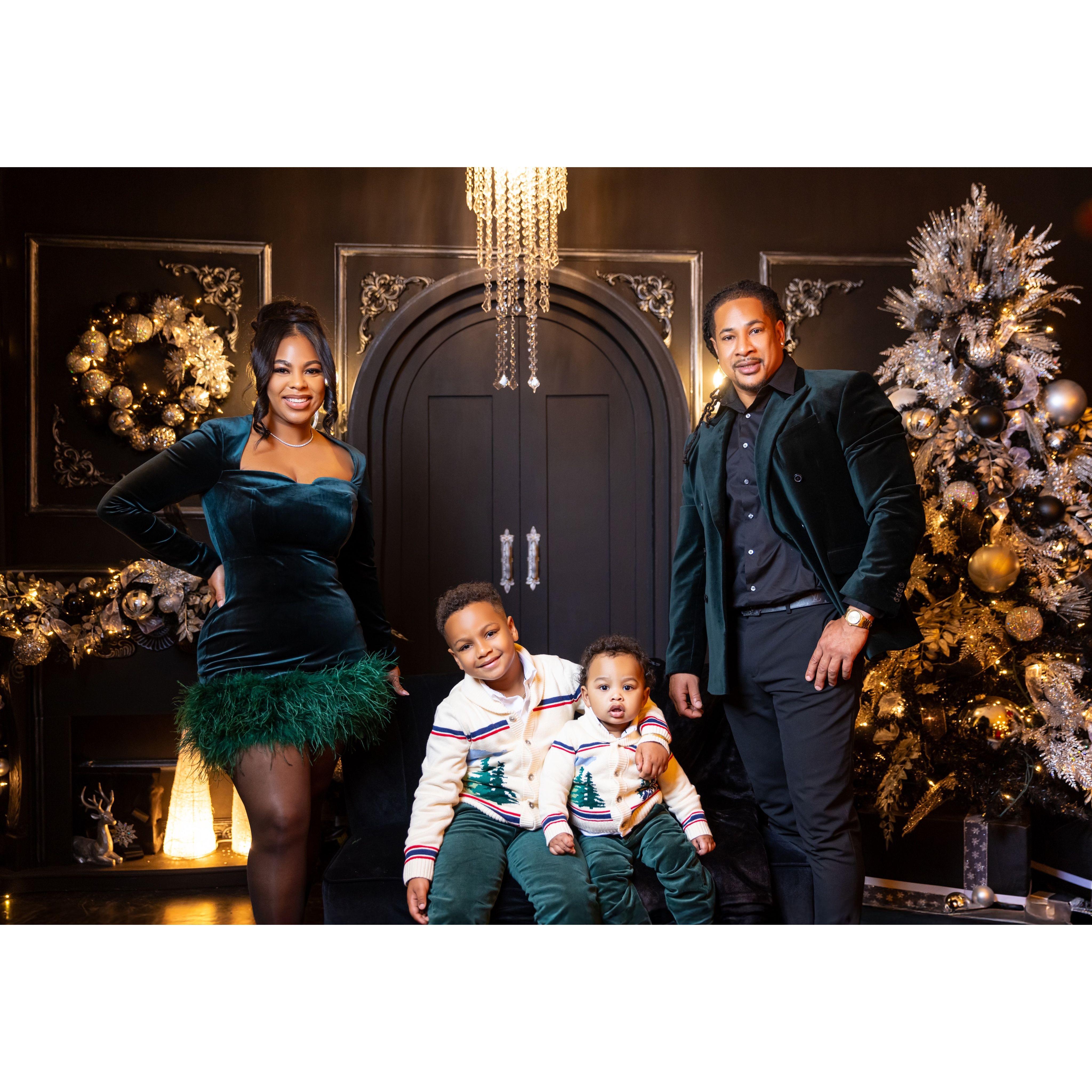 Our sweet little family-Christmas 2024