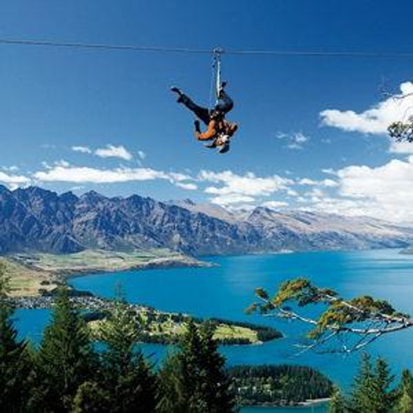 Ziplining in New Zealand