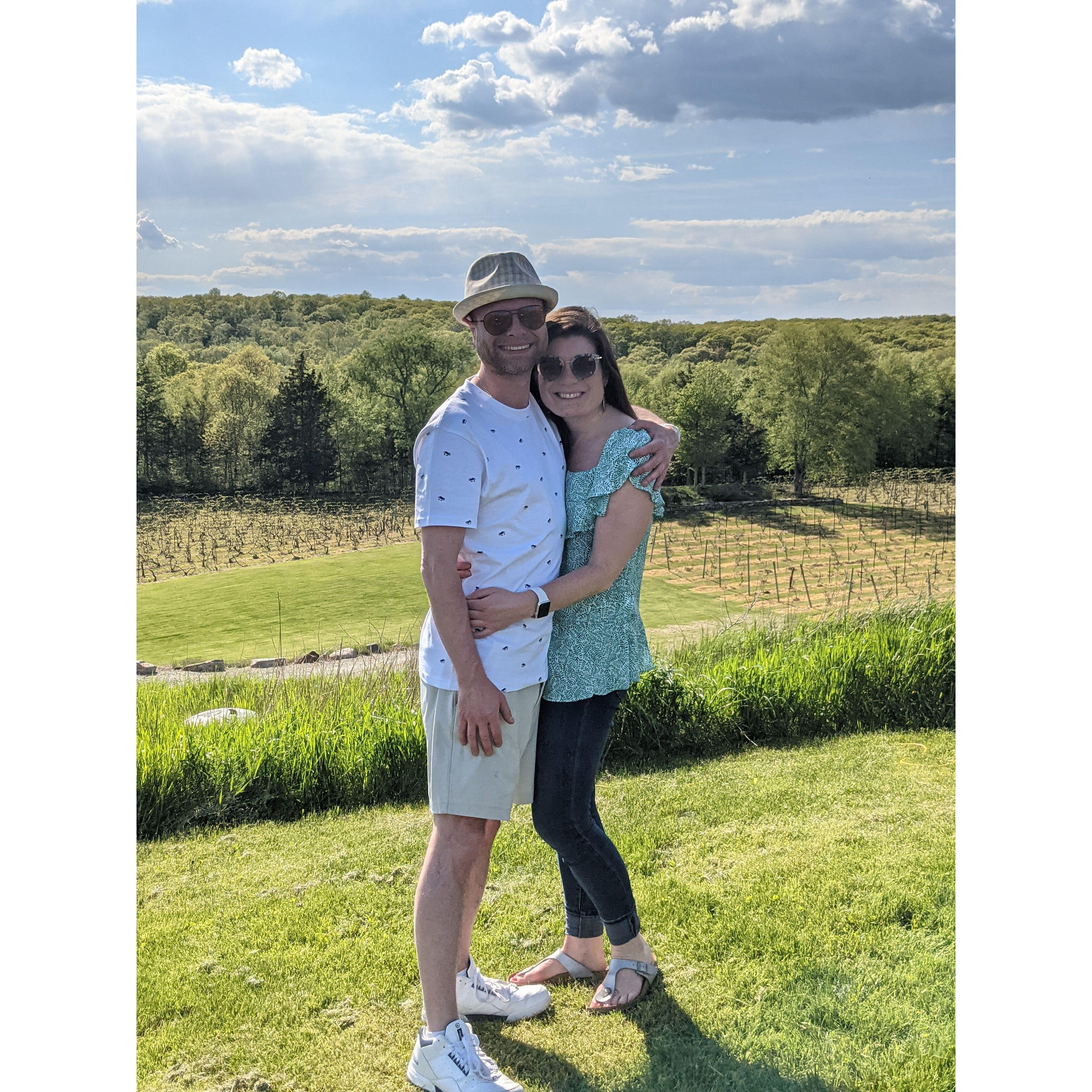 Summer vineyard fun