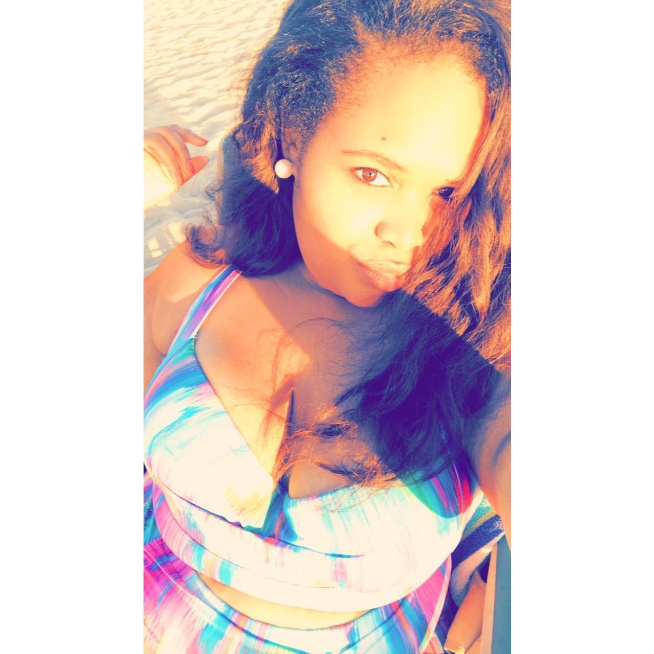 Enjoying the beach