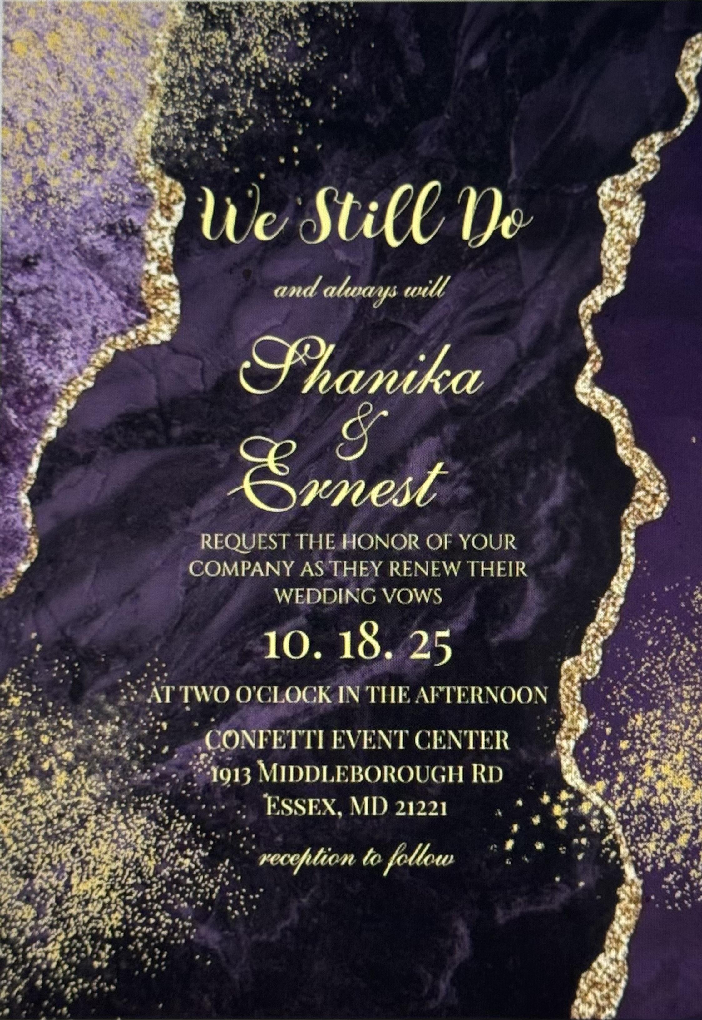 The Wedding Website of Shanika Coppage and Ernest Coppage