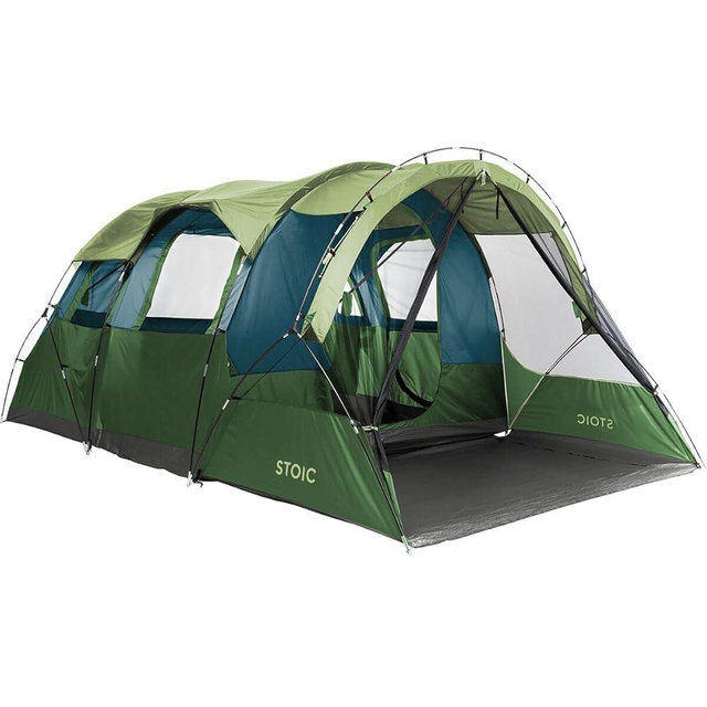 Stoic, Madrone Tunnel Tent + Screen Porch: 6-Person 3-Season