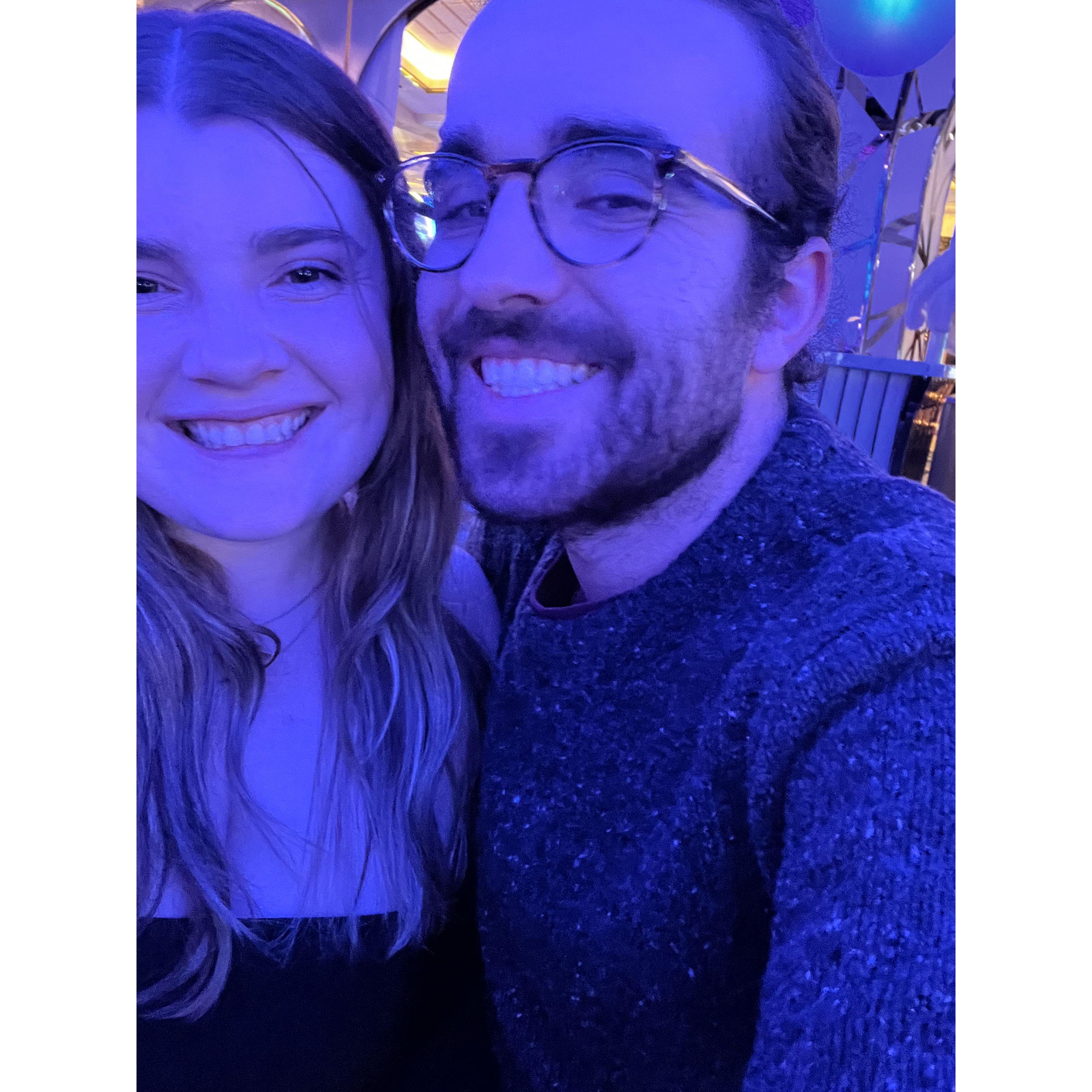 Both of our first times in Las Vegas! We went to see David Blaine and had a blast! (2023)