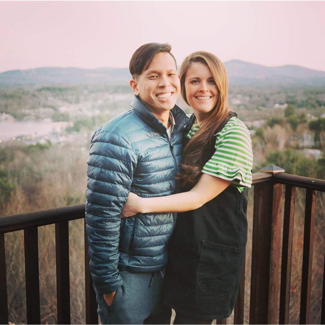 Spending the holidays with family, in Meredith, NH