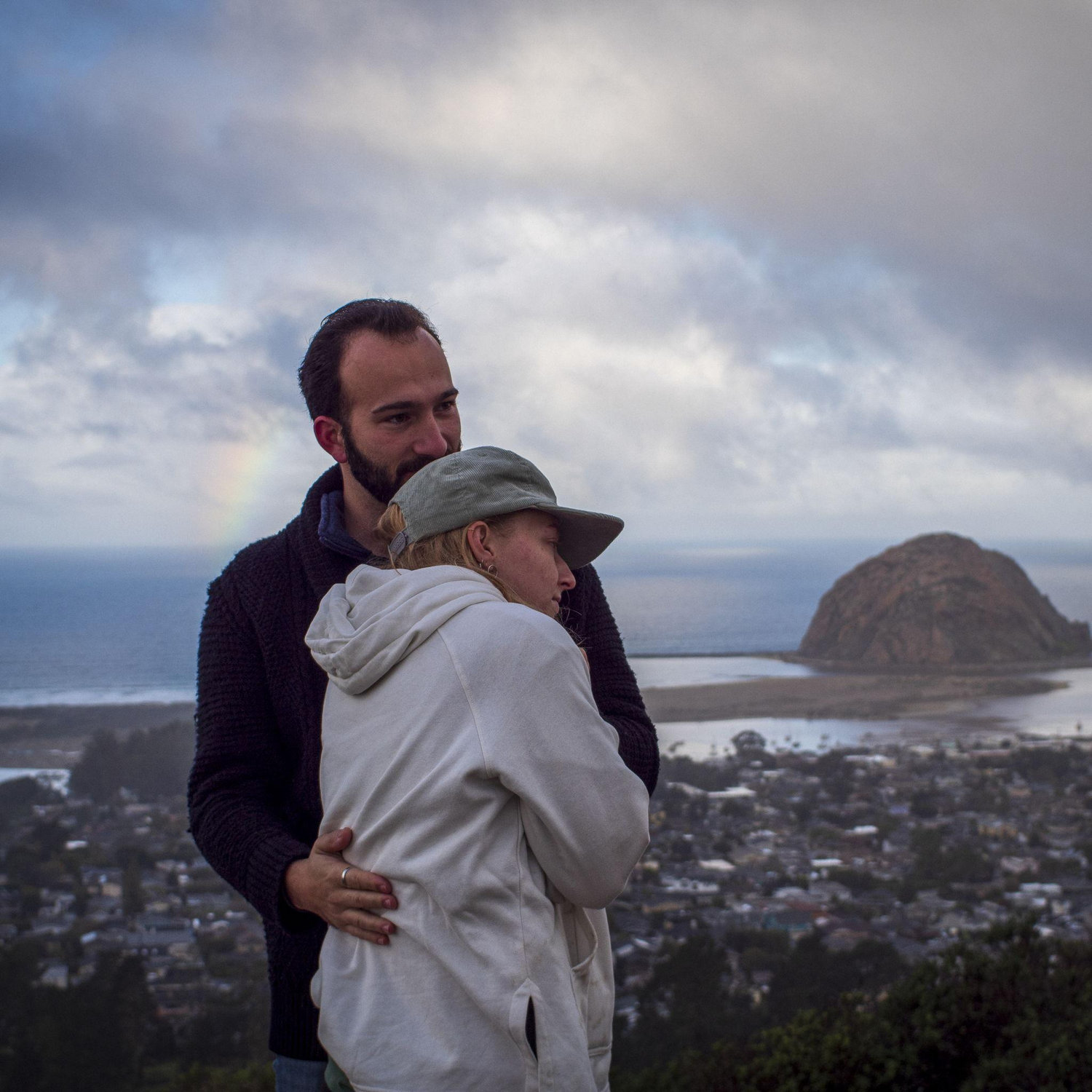 This was Soc's first Christmas with the Andersen's in Morro Bay where  he learned how good biscuits and gravy are and viewed Morro Rock.