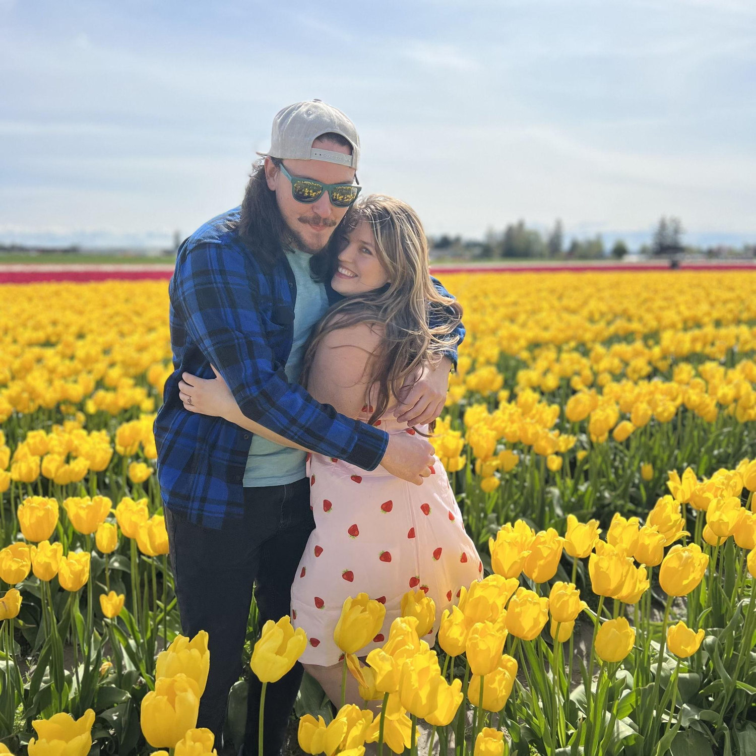 The tulip festival is beautiful in Washington